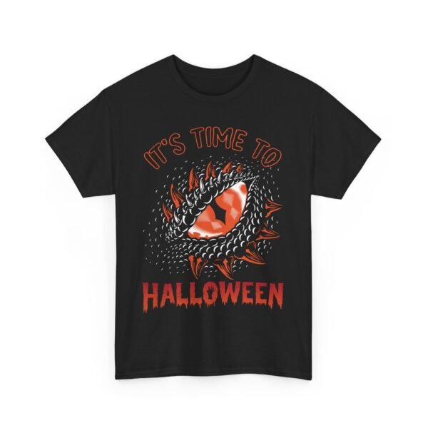 It's Time To Halloween T-Shirt 100% Cotton Unisex - Spooky Funny Classic Tee