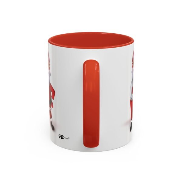 Festive 11oz Ceramic Mug with Cool Santa & 'Happy Holidays' Design – Perfect for Christmas Cheer & Holiday Celebrations - Image 4