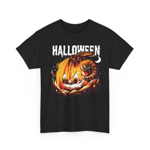 Pumpkin Devil Scary Halloween T-Shirt 100% Cotton Unisex - Spooky Classic Tee