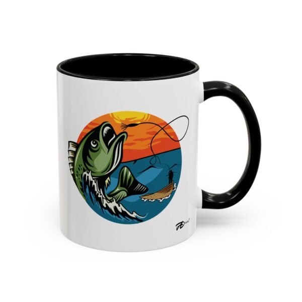 Probably Fishing is My First Passion!  11oz Ceramic Mug for Fishing Enthusiasts - Image 2