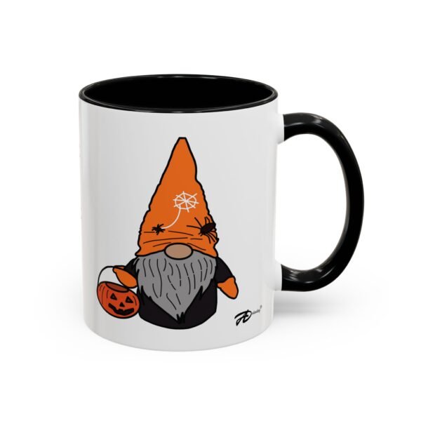 Cool Halloween Gnomes– 11oz Spooky Ceramic Mug, A Perfect Addition for Halloween Lovers - Image 2