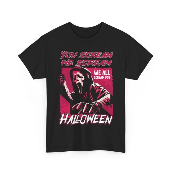 You Scream We Scream Halloween T-Shirt 100% Cotton Unisex - Spooky Classic Tee