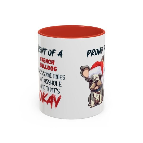 Christmas French Bulldog Frenchie Mug for Proud Dog Parents Funny & Cute Design - Image 2