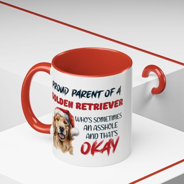 Christmas Golden Retriever Mug for Proud Dog Parents - Funny & Playful - Image 6