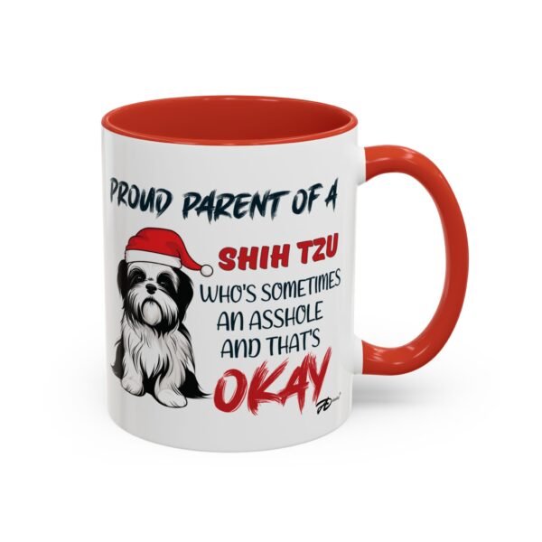 Christmas Shih Tzu Ceramic Mug for Proud Dog Parents - Cute & Funny Design