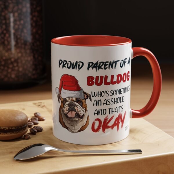 Christmas Bulldog Mug for Proud Dog Parents - Naughty & Fun Humor - Image 5