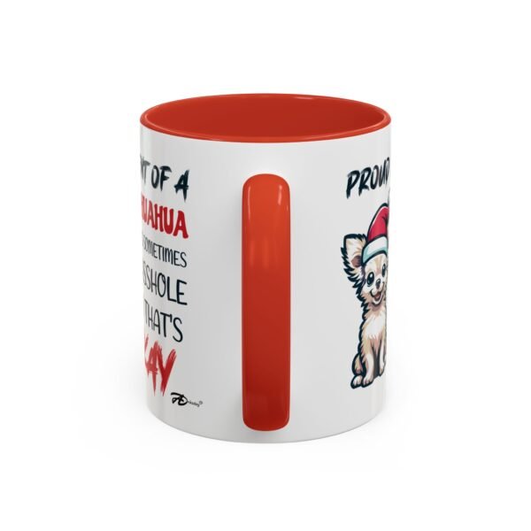 Proud Chihuahua Parent Mug – Funny Holiday Design, Quirky Christmas Humor - Image 4