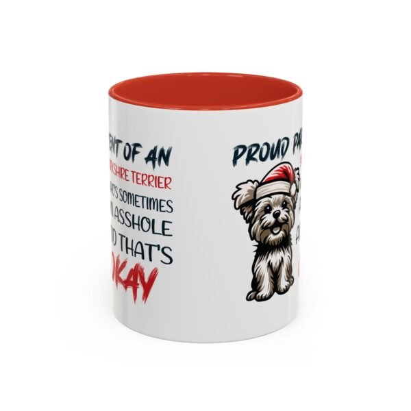 Funny Yorkshire Terrier Mug – Quirky Christmas Humor, Perfect for Pet Lovers - Image 2