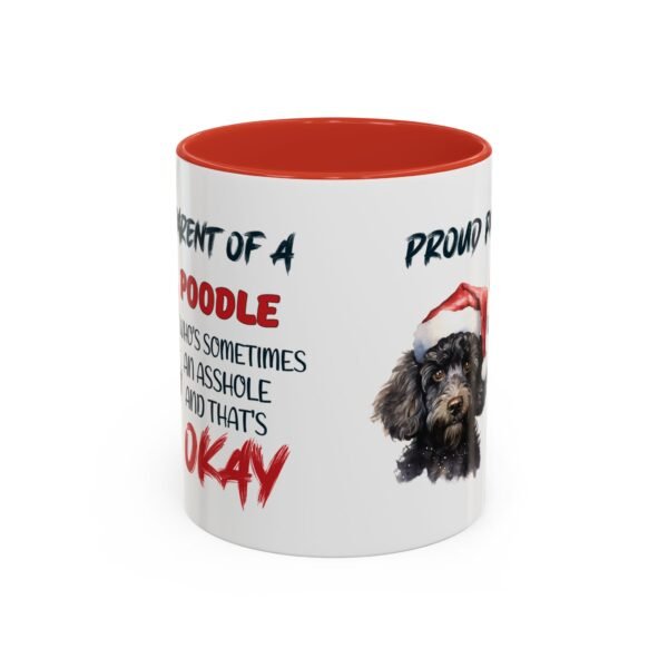 Christmas Poodle Mug for Proud Dog Parents - Cute & Fun Design - Image 2