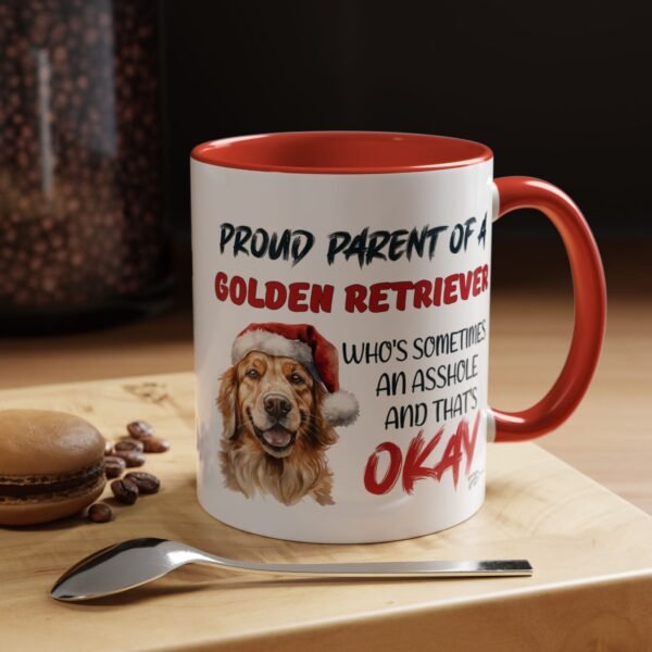 Christmas Golden Retriever Mug for Proud Dog Parents - Funny & Playful - Image 5