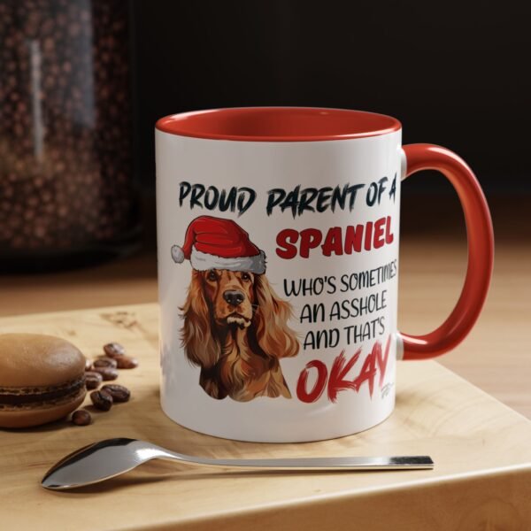 Christmas Spaniel Ceramic Mug for Proud Dog Parents - Playful & Funny - Image 5