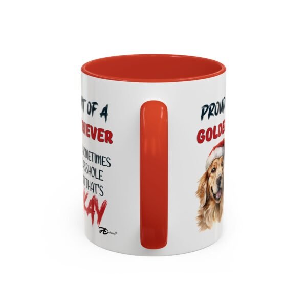 Christmas Golden Retriever Mug for Proud Dog Parents - Funny & Playful - Image 4