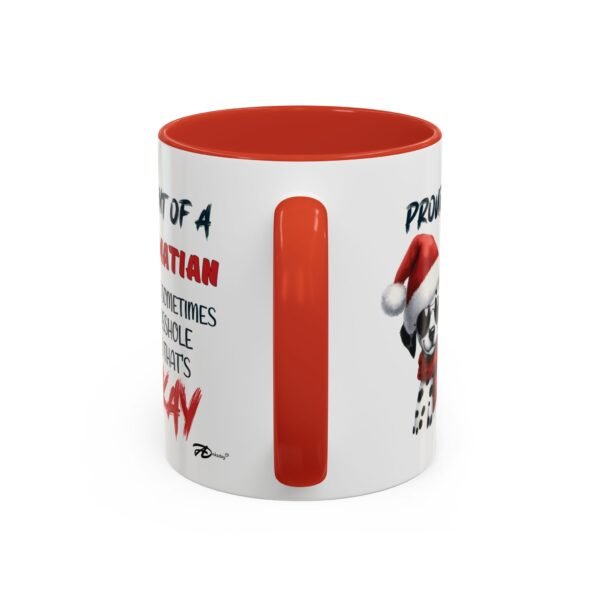 Christmas Dalmatian Mug for Proud Dog Parents - Naughty & Fun Humor - Image 4