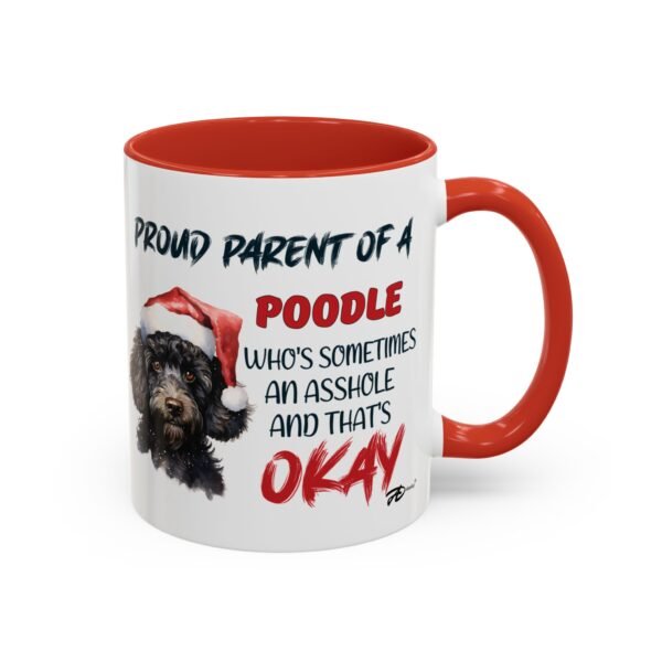 Christmas Poodle Mug for Proud Dog Parents - Cute & Fun Design