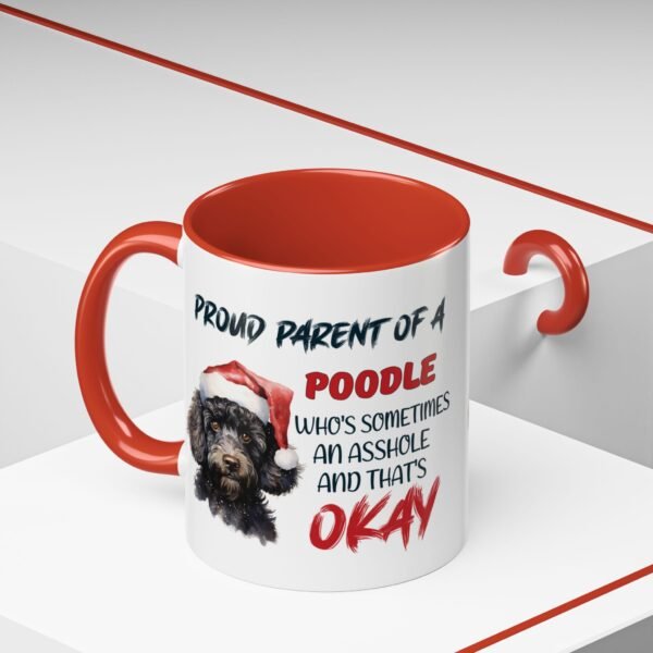 Christmas Poodle Mug for Proud Dog Parents - Cute & Fun Design - Image 6