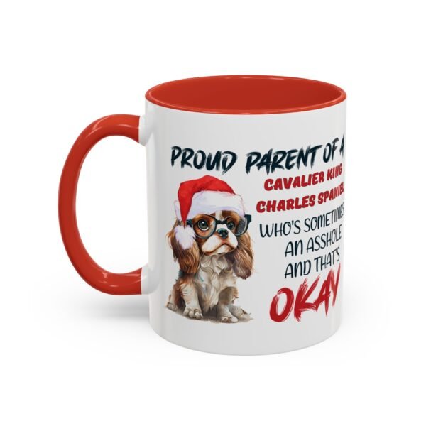 Christmas Cavalier King Charles Spaniel Mug - Funny Dog Parent Gift - Image 3