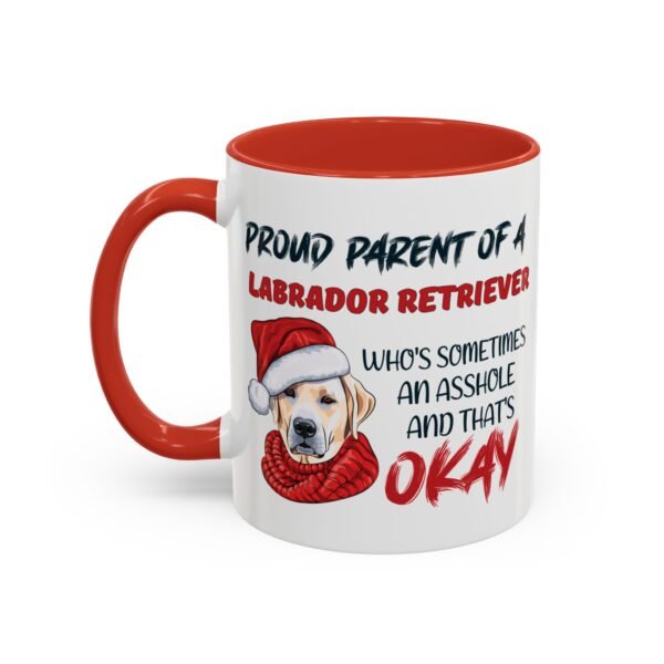 Christmas Labrador Retriever Ceramic Mug for Proud Dog Parents - Funny & Festive - Image 3