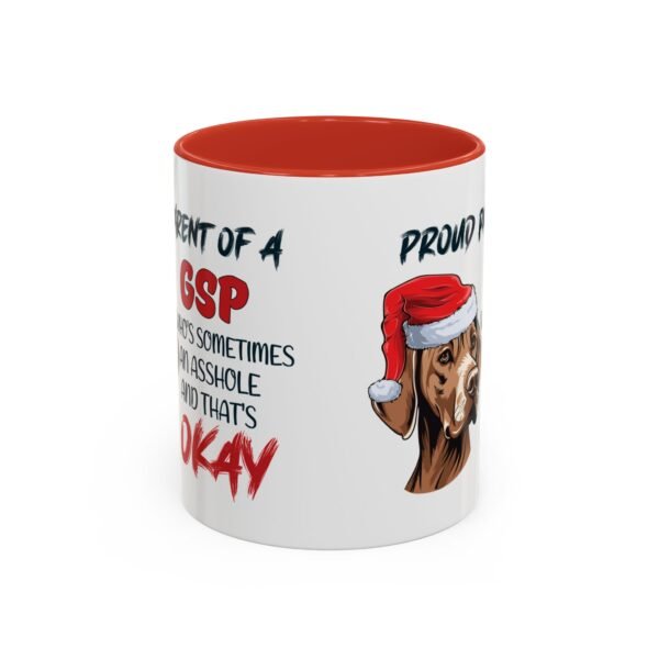 Christmas German Shorthaired Pointer GSP Dog Mug for Proud Dog Parents - Image 2