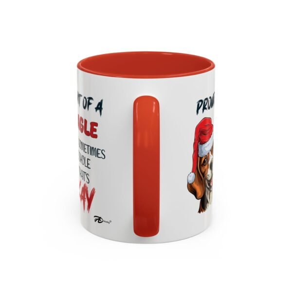 Christmas Beagle Mug for Proud Dog Parents - Naughty & Nice Humor - Image 4