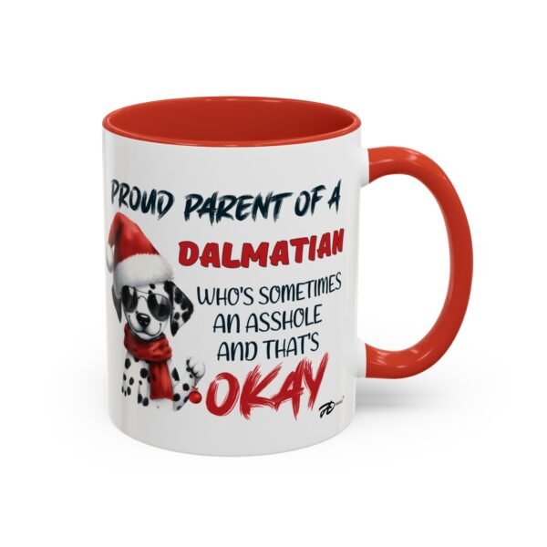 Christmas Dalmatian Mug for Proud Dog Parents - Naughty & Fun Humor