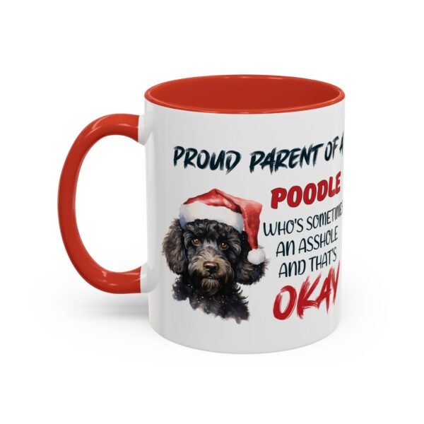 Christmas Poodle Mug for Proud Dog Parents - Cute & Fun Design - Image 3