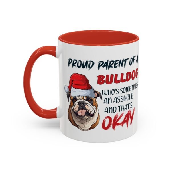 Christmas Bulldog Mug for Proud Dog Parents - Naughty & Fun Humor - Image 3