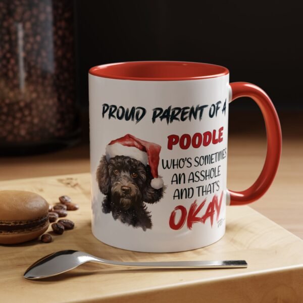 Christmas Poodle Mug for Proud Dog Parents - Cute & Fun Design - Image 5