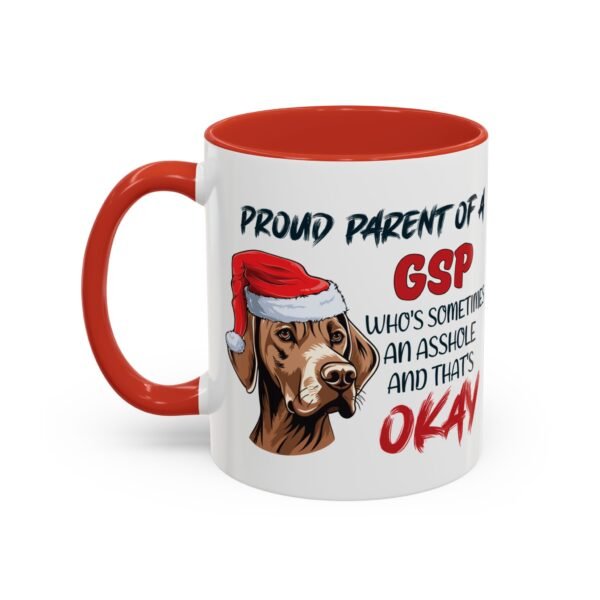 Christmas German Shorthaired Pointer GSP Dog Mug for Proud Dog Parents - Image 3