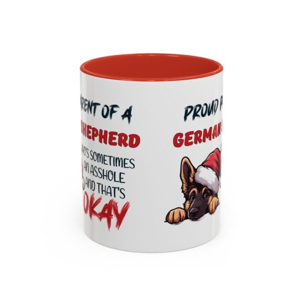 Christmas German Shepherd Mug for Proud Dog Parents - Funny & Bold - Image 2