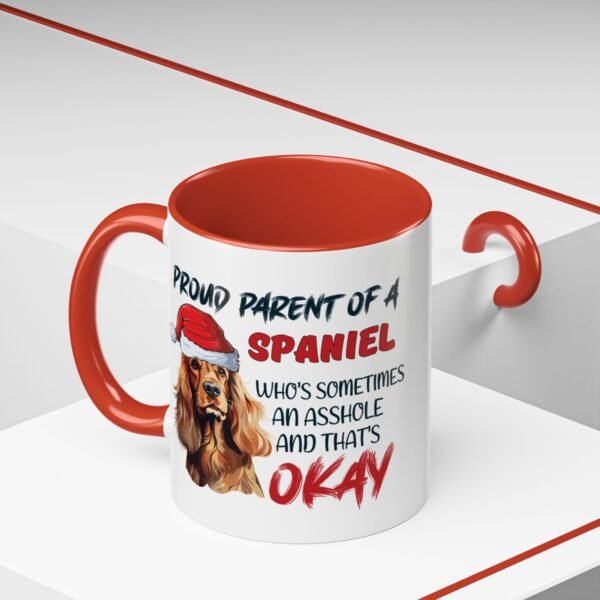 Christmas Spaniel Ceramic Mug for Proud Dog Parents - Playful & Funny - Image 6