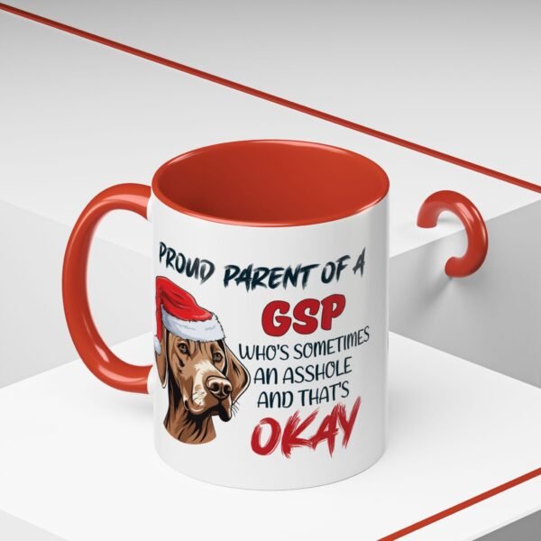 Christmas German Shorthaired Pointer GSP Dog Mug for Proud Dog Parents - Image 6