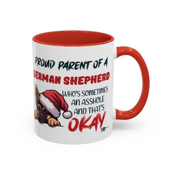 Christmas German Shepherd Mug for Proud Dog Parents - Funny & Bold