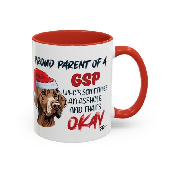 Christmas German Shorthaired Pointer GSP Dog Mug for Proud Dog Parents