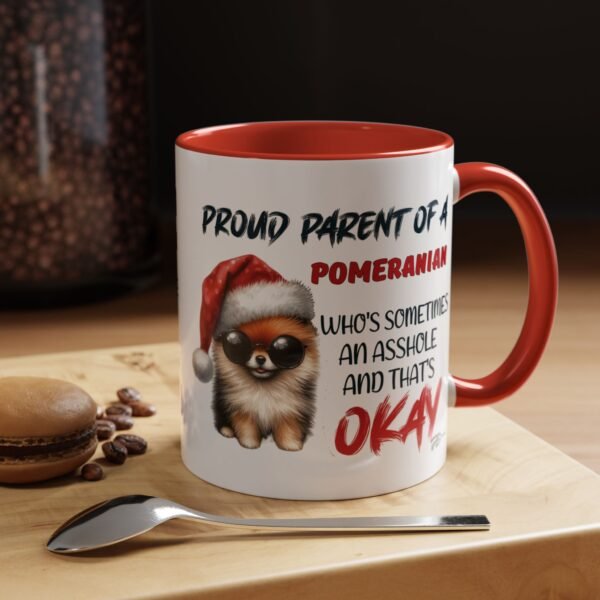 Christmas Pomeranian Mug for Proud Dog Parents - Cute & Funny Design - Image 5