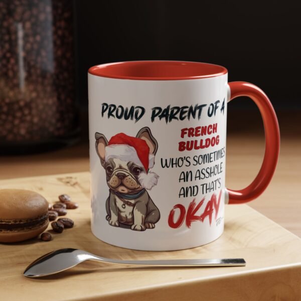 Christmas French Bulldog Frenchie Mug for Proud Dog Parents Funny & Cute Design - Image 5