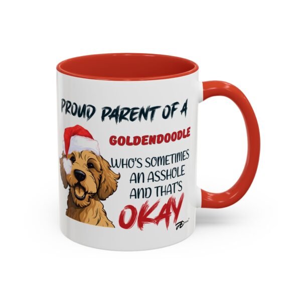 Christmas Goldendoodle Mug for Proud Dog Parents - Funny & Festive