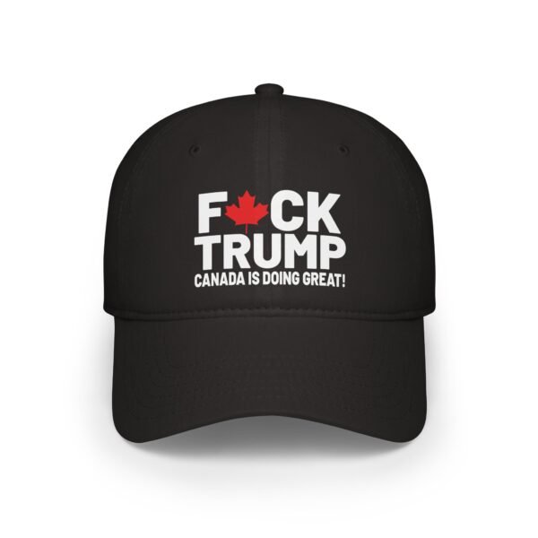 F*CK TRUMP Baseball Cap - Bold Political Statement Hat, Perfect for Marches, Gifts, Protest Events, Casual Wear, Canada Pride